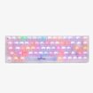 Higround - Basecamp 65 65% Wired Mechanical Lubed Flame Linear Switch Gaming Keyboard with RGB lighting - Opal