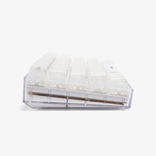 Higround - Basecamp 65 65% Wired Mechanical Lubed Flame Linear Switch Gaming Keyboard with RGB lighting - Opal