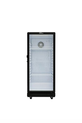 Premium Levella - 21 in. Wide 6.0 Cu. Ft. Single Door Display Refrigerator - Black