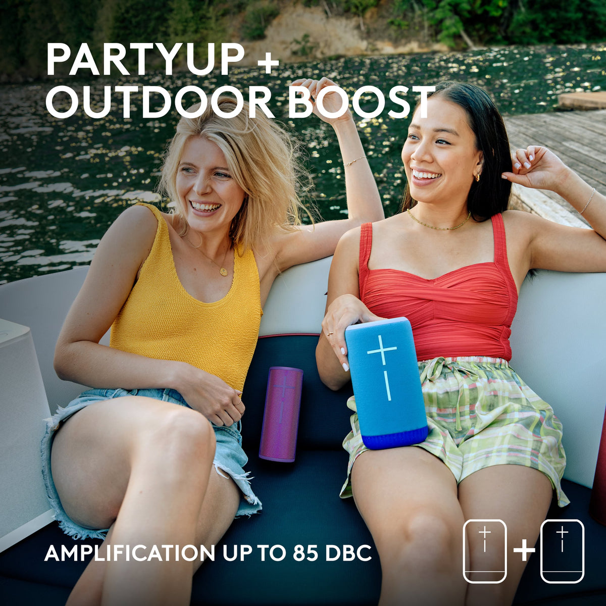 Ultimate Ears - EVERBOOM Portable Wireless Bluetooth Speaker with Waterproof, Dustproof and Floatable design - Cobalt Blue