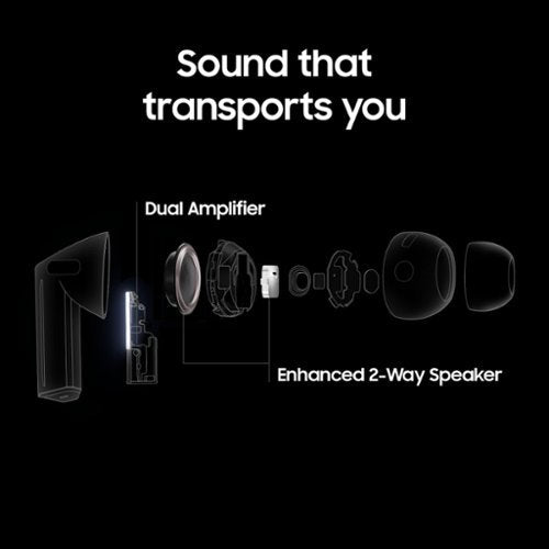 Samsung - Galaxy Buds3 Pro Wireless Earbud Headphones - White