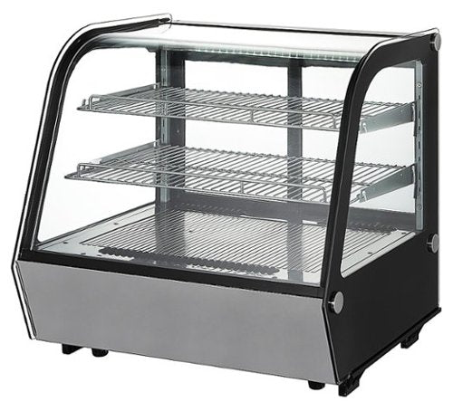 Premium Levella - 4.2 cu. ft. Countertop Refrigerator Display Case - Black