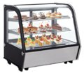 Premium Levella - 4.2 cu. ft. Countertop Refrigerator Display Case - Black