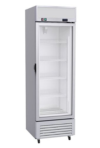 Premium Levella - 11.6 cu. ft. Single Door Display - Stainless Steel