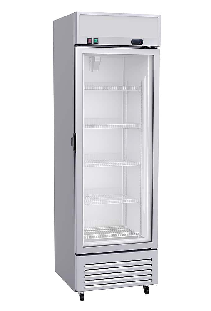Premium Levella - 11.6 cu. ft. Single Door Display - Stainless Steel