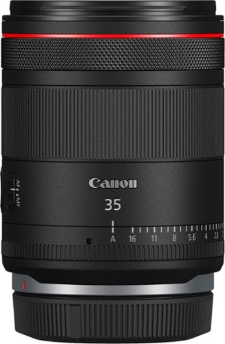 Canon - RF35mm F1.4 L VCM Wide-Angle Lens for EOS R-Series Cameras - Black