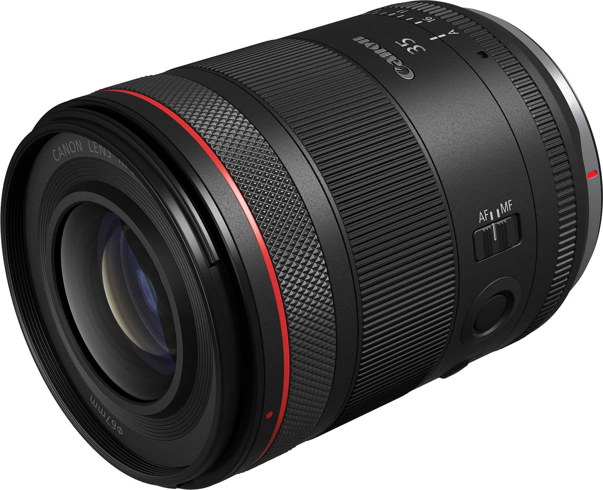 Canon - RF35mm F1.4 L VCM Wide-Angle Lens for EOS R-Series Cameras - Black