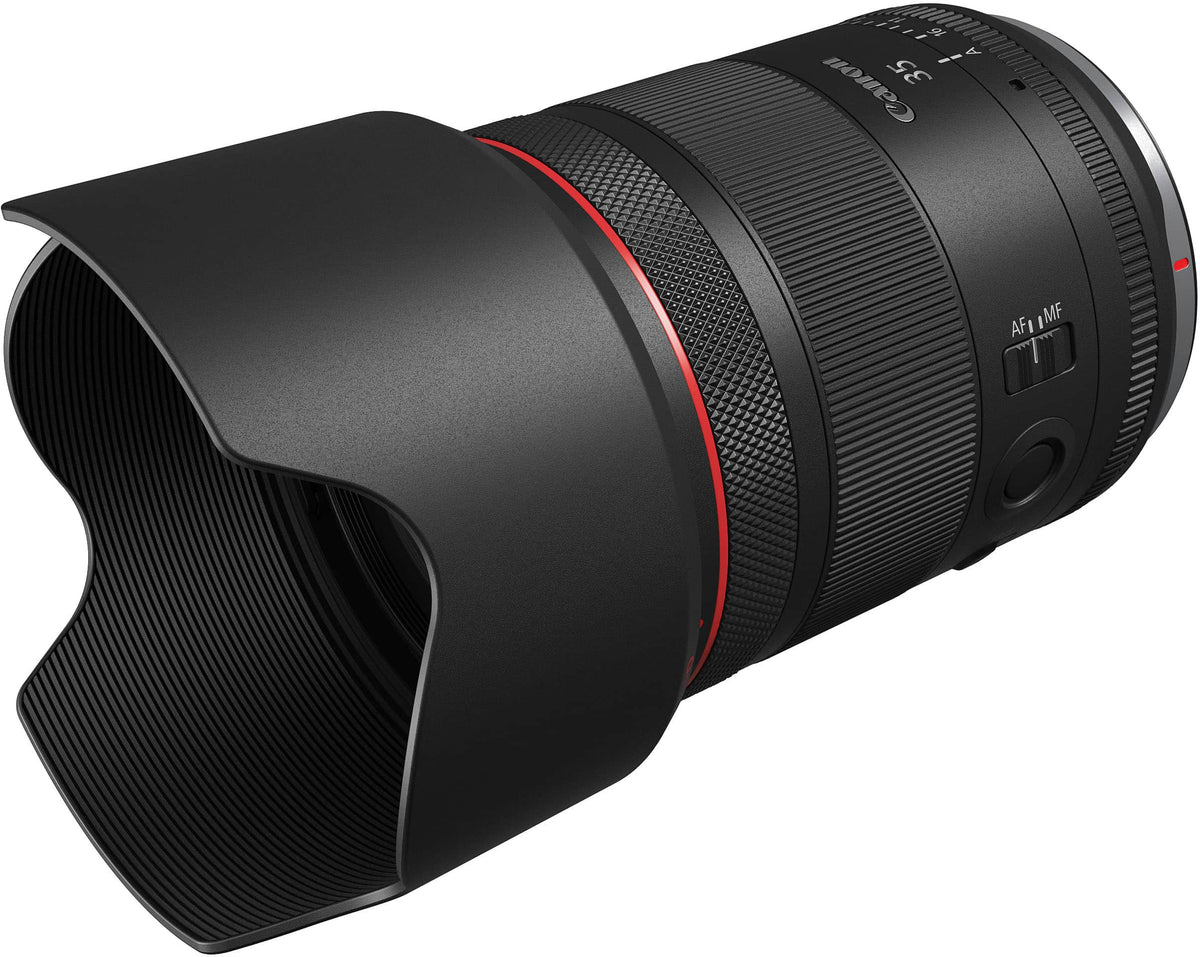 Canon - RF35mm F1.4 L VCM Wide-Angle Lens for EOS R-Series Cameras - Black