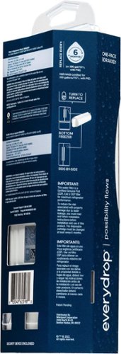 Whirlpool - Everydrop Refrigerator Water Filter A - White