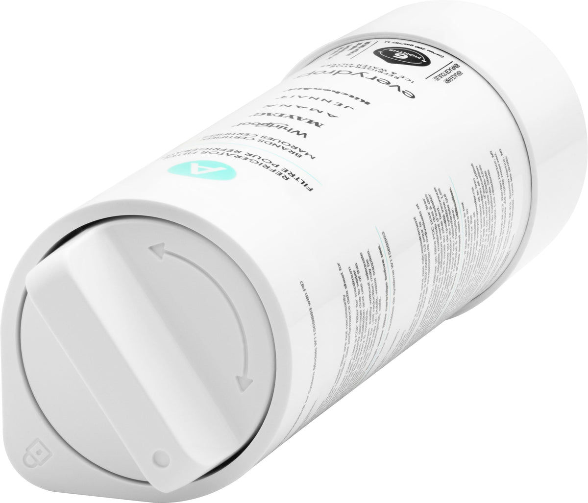 Whirlpool - Everydrop Refrigerator Water Filter A - White