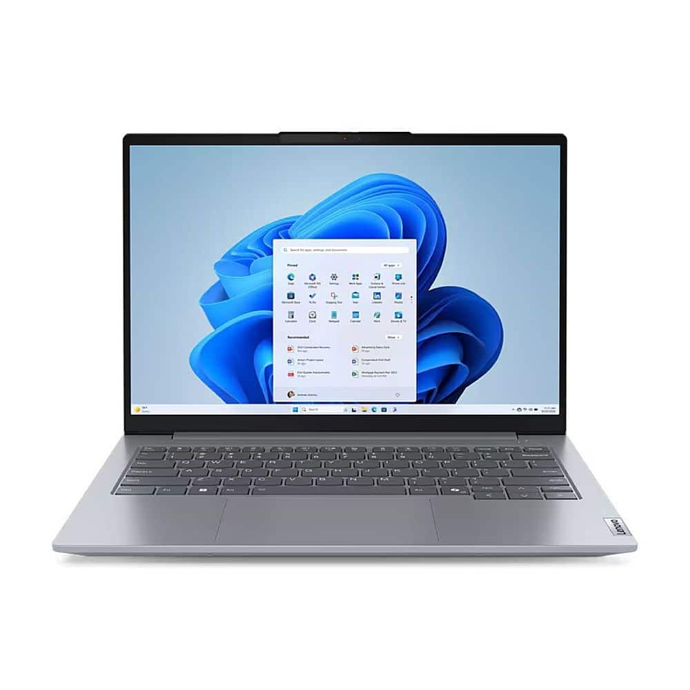 Lenovo - ThinkBook 14 G7 14" Touch-Screen Laptop - AMD Ryzen 5 7535HS with 16GB Memory - 512GB SSD - Arctic Gray