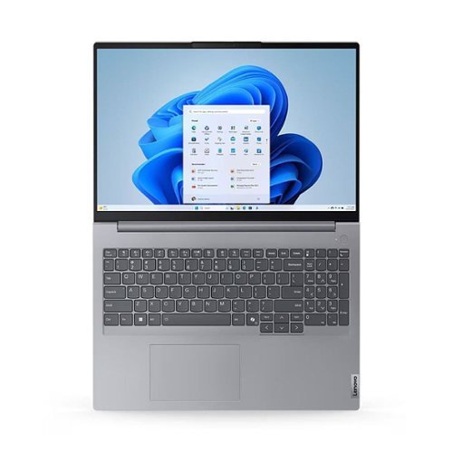 Lenovo - ThinkBook 16 G7 16" Touch-Screen Laptop - AMD Ryzen 5 7535HS with 16GB Memory - 512GB SSD - Arctic Gray