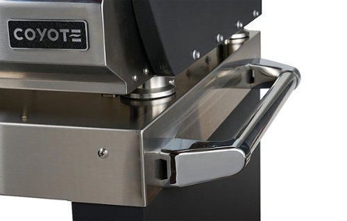 Coyote Outdoor Living - 40 in Duomo Pizza Oven Cart with Tool Holder - Stainless Steel