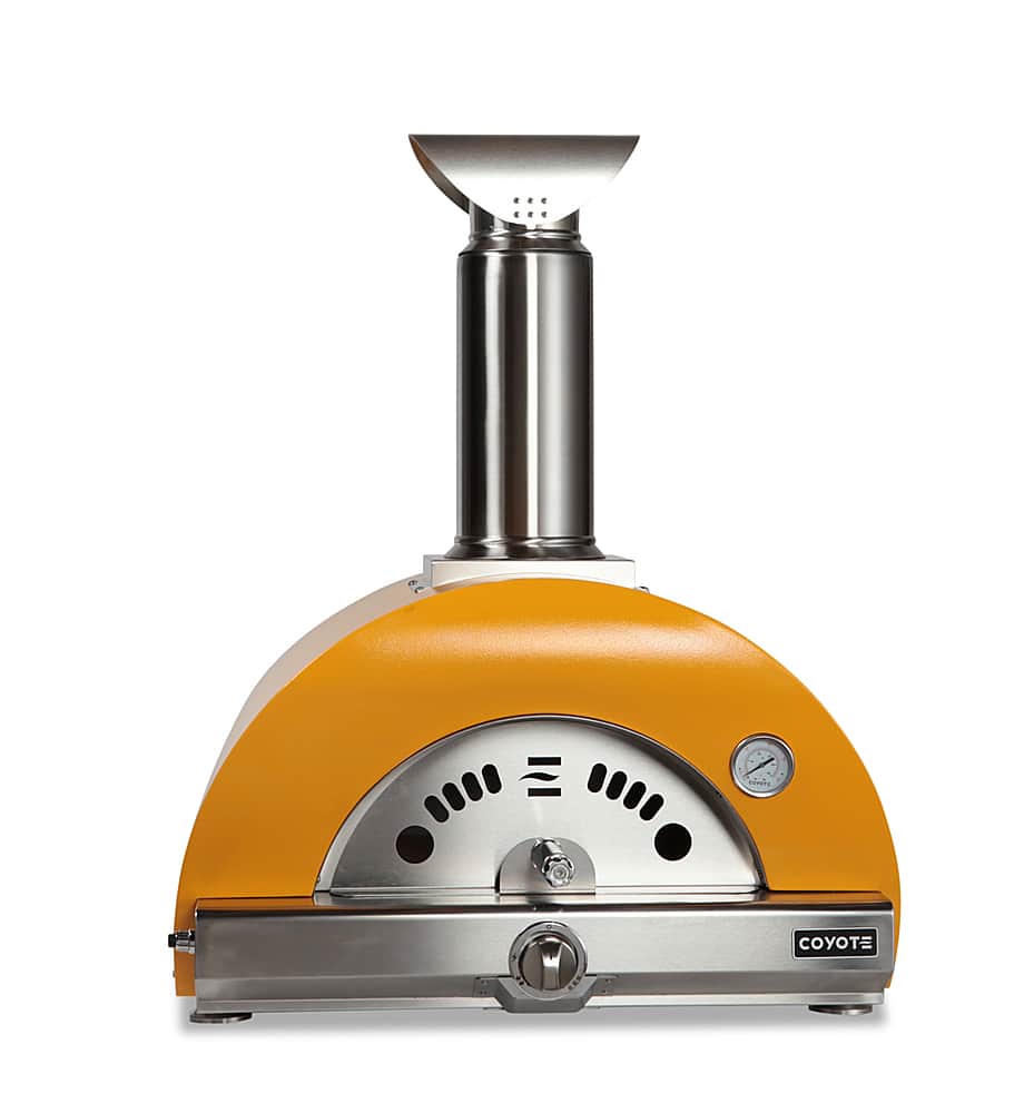 Coyote Outdoor Living - The Coyote OutdoorLiving Multi-Fuel 30" pizza oven - wood/LP - Yellow