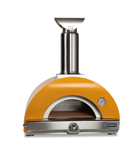 Coyote Outdoor Living - The Coyote OutdoorLiving Multi-Fuel 30" pizza oven - wood/LP - Yellow