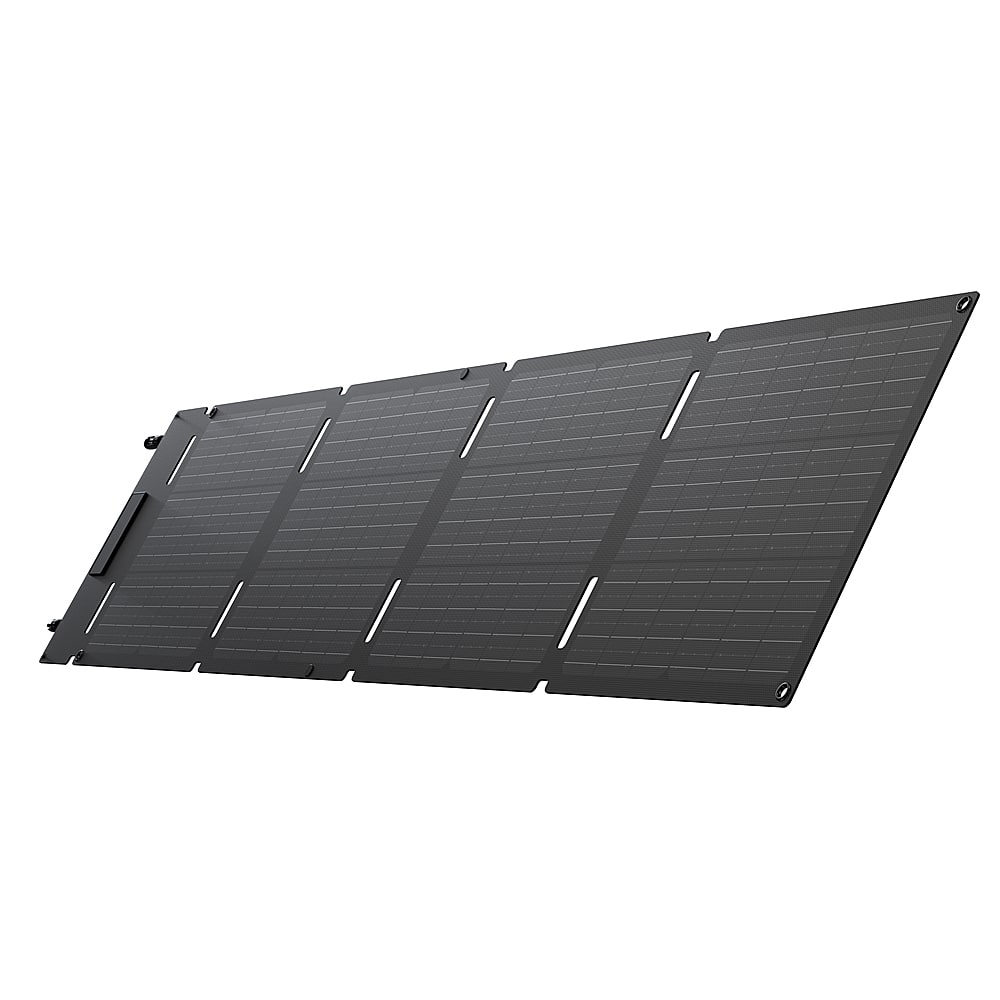EcoFlow - Foldable 60W Solar Panel - Black