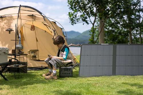 EcoFlow - NextGen 160W Foldable Solar Panel - Black