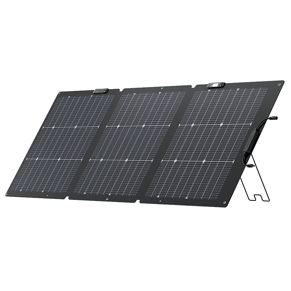 EcoFlow - NextGen 160W Foldable Solar Panel - Black