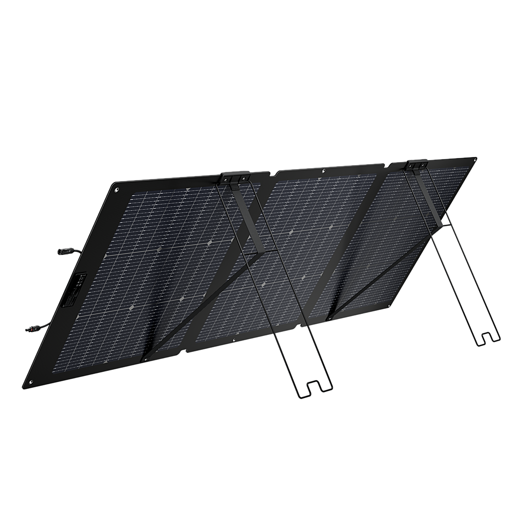 EcoFlow - NextGen 160W Foldable Solar Panel - Black