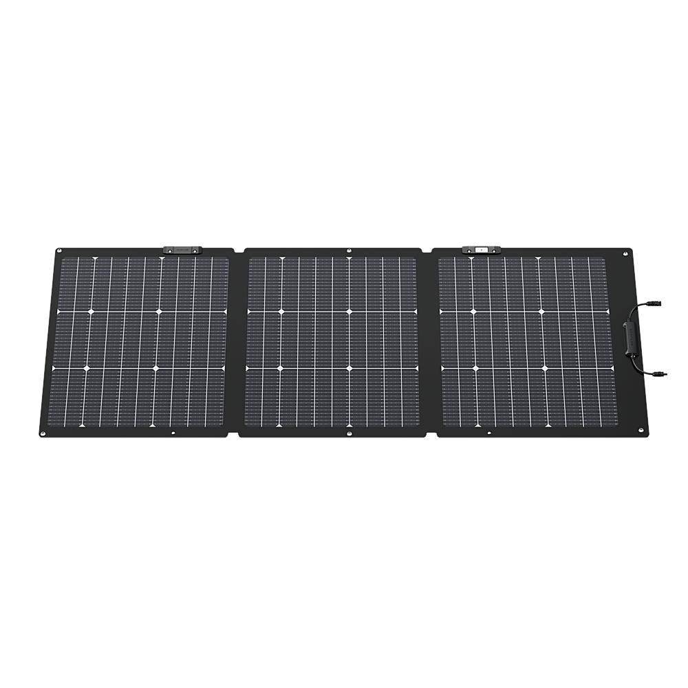 EcoFlow - NextGen 160W Foldable Solar Panel - Black