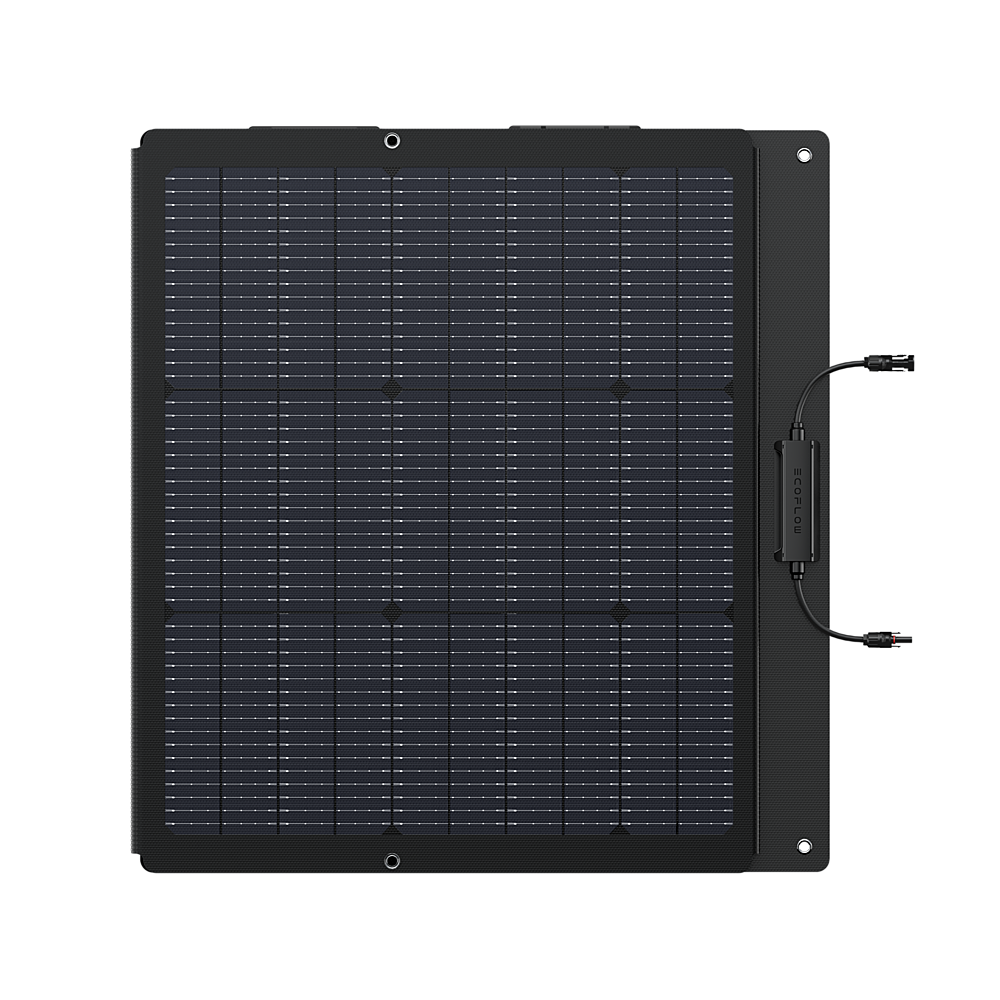 EcoFlow - NextGen 160W Foldable Solar Panel - Black
