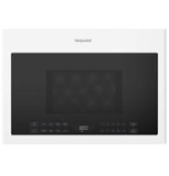Hotpoint - 1.4 Cu. Ft. Over-the-Range Microwave with Sensor Cooking and LED Display Controls - White