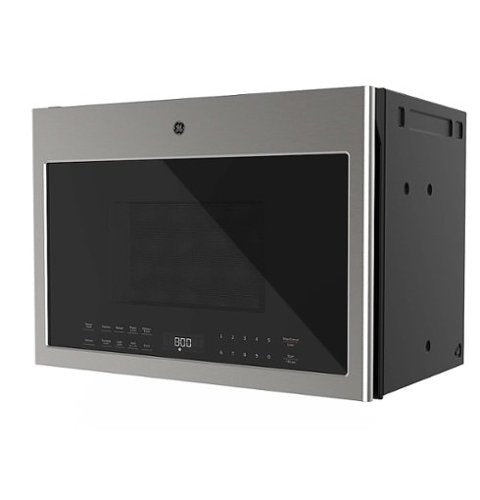GE - 1.4 Cu. Ft. Over-the-Range Microwave with Sensor Cooking and LED Interior and Surface Lighting - Stainless Steel