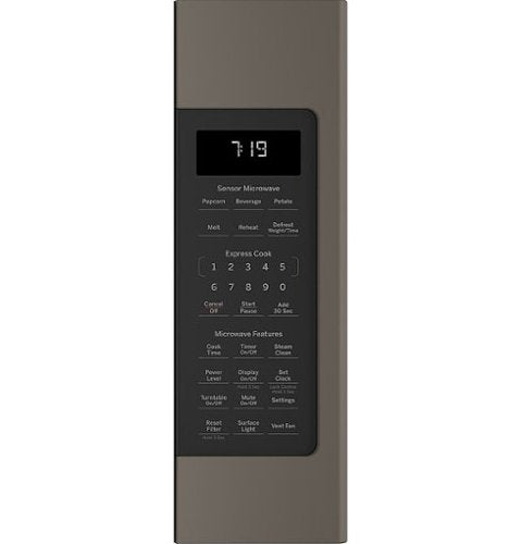 GE - 1.9 Cu. Ft. Over-the-Range Microwave with Sensor Cooking and Steam Cleaning - Slate