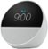 Amazon - Echo Spot (2024 release), Smart alarm clock with vibrant sound and Alexa - Glacier White