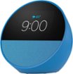 Amazon - Echo Spot (2024 release), Smart alarm clock with vibrant sound and Alexa - Ocean Blue