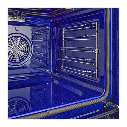 LG - 24" 3 Cu. Ft. Built-In Single Electric True Convection Smart Wall Oven with Air Fry - Black