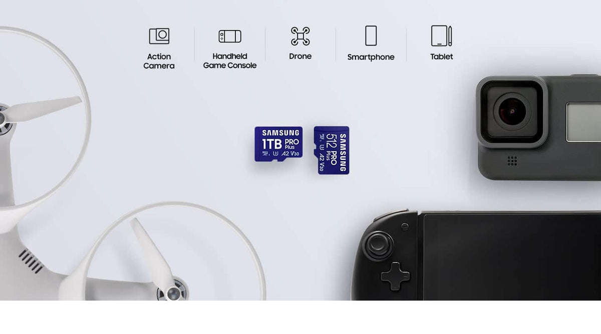 Samsung - Pro Plus 1 TB microSDXC Memory Card