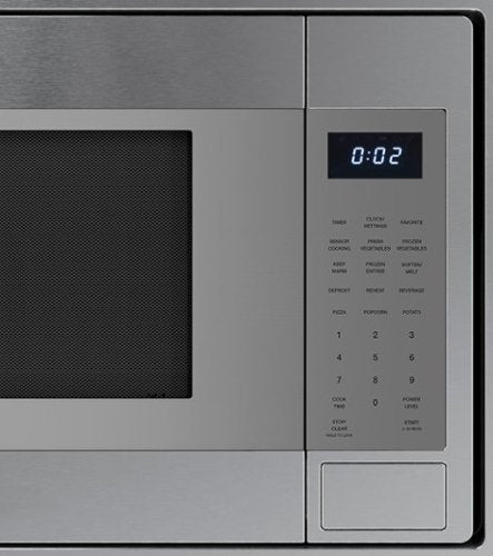 Thermador - Masterpiece Series 2.1 Cu. Ft. Built-In Smart Microwave with Sensor Cooking - Stainless Steel