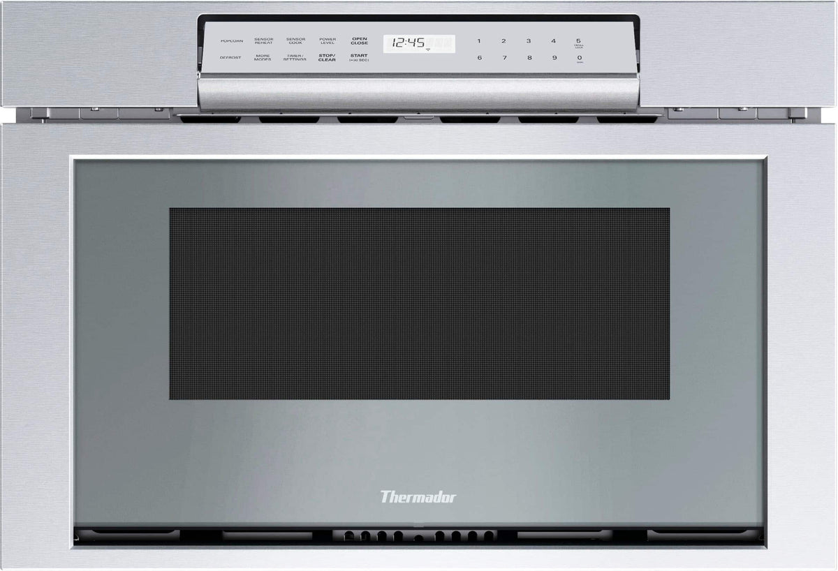 Thermador - Masterpiece and Professional Series 1.2 Cu. Ft. Smart Microwave Drawer with Sensor Cooking Controls - Stainless Steel