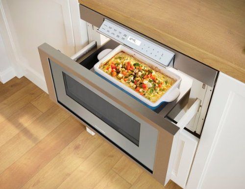 Thermador - Masterpiece and Professional Series 1.2 Cu. Ft. Smart Microwave Drawer with Sensor Cooking Controls - Stainless Steel