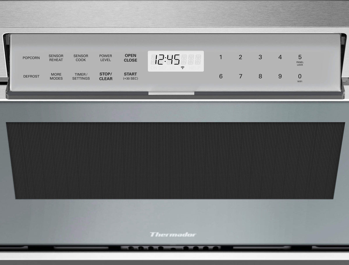 Thermador - Masterpiece and Professional Series 1.2 Cu. Ft. Smart Microwave Drawer with Sensor Cooking Controls - Stainless Steel