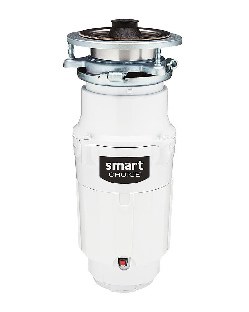 Smart Choice - 1/2HP Garbage Disposal - White