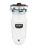 Smart Choice - 1/2HP Garbage Disposal - White
