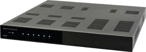 MartinLogan - DA12, 1000W, 12-Channel Distribution Amplifier - Black