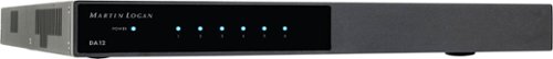 MartinLogan - DA12, 1000W, 12-Channel Distribution Amplifier - Black
