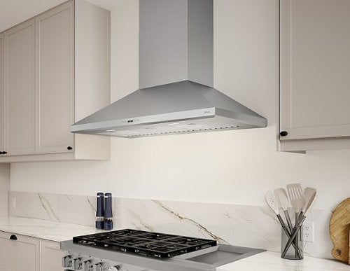 Zephyr - 36 inches - Externally Vented - Wall Range Hood - Stainless Steel