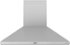 Zephyr - 42 inches - Externally Vented - Island Range Hood - Stainless Steel