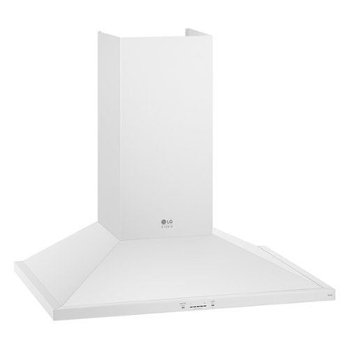 LG STUDIO - 36 inches - Externally Vented - Wall Range Hood - Essence White