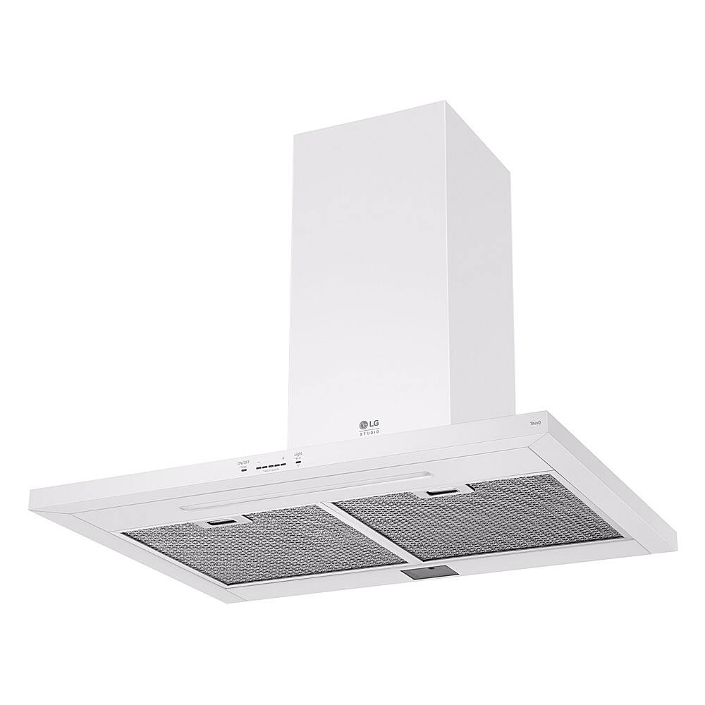 LG STUDIO - 36 inches - Externally Vented - Wall Range Hood - Essence White