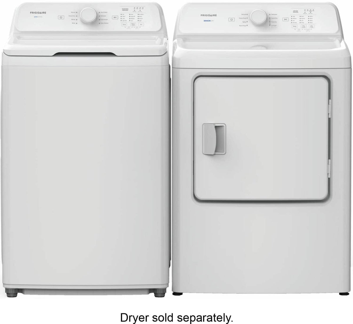 Frigidaire - 4.1 Cu. Ft. Top Load Washer with 8 Wash Cycles - White