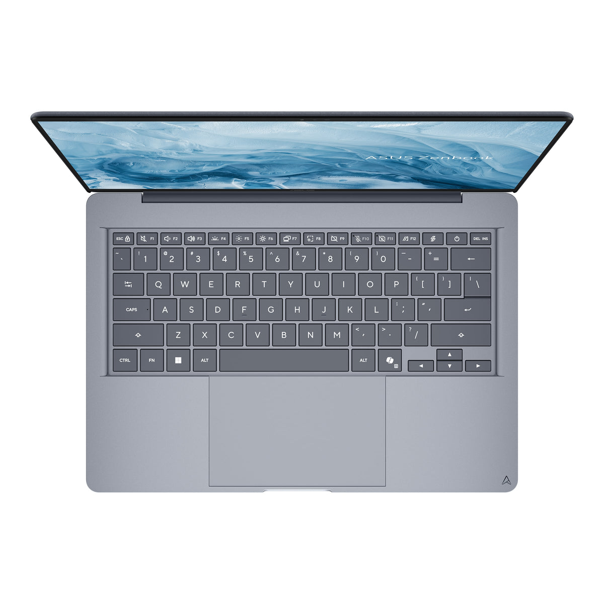 ASUS - Zenbook 14 14" OLED Laptop - Snapdragon X (2026) - 16GB Memory - 256GB Storage - Arctic Blue