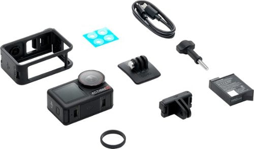 DJI - Osmo Action 5 Pro 4K Action Camera Standard Bundle - Black