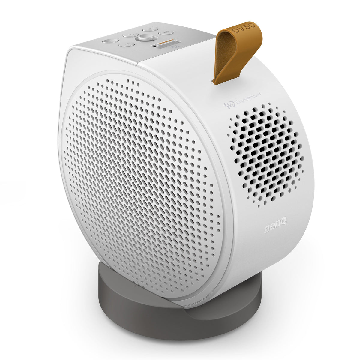 BenQ - GV50 1080p Portable Ceiling Projector, 500 lumens - White