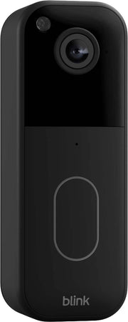 Blink - Video Doorbell - Head-to-toe HD view, two-year battery, simple setup, Required Sync Module Not included - Black