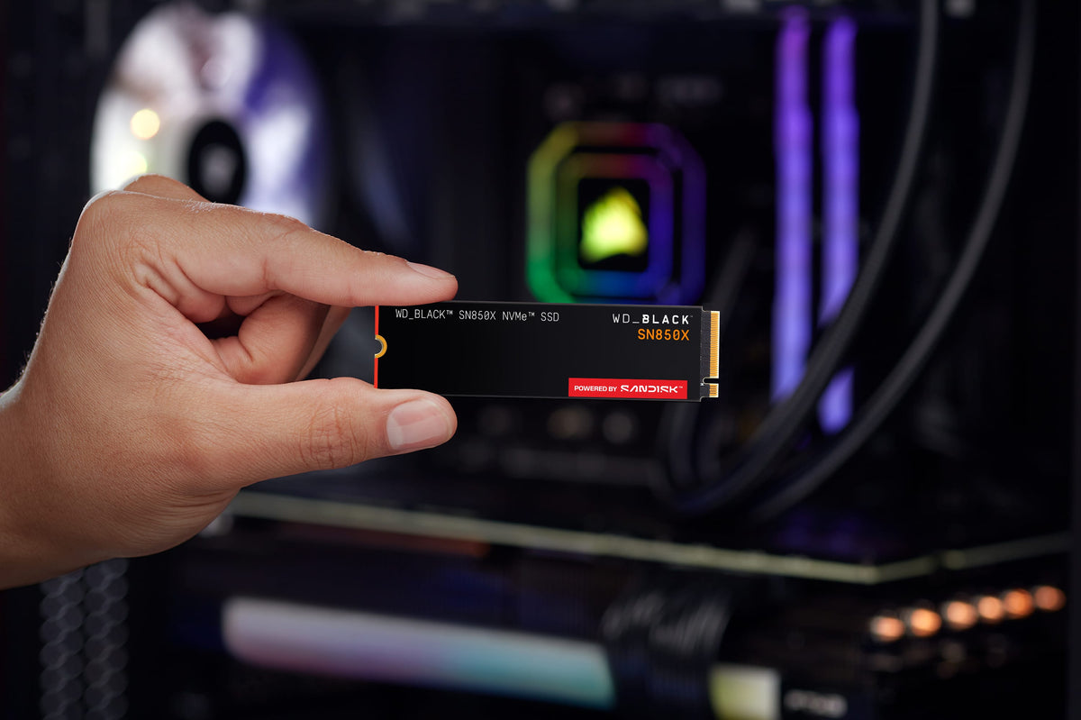 WD - BLACK SN850X 2TB Internal SSD PCIe Gen 4 x4 NVMe